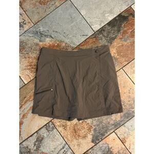 L.L.Bean Hiking Skort Shorts Womens 16 Tennis Gorpcore Cargo Sports Activewear